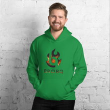 BROBQ Fire Logo Unisex Hoodie