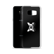 Funda negra SAMSUNG Logo Blanco elxokas