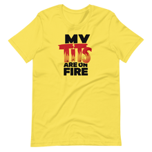 Anita Black Tits On Fire Unisex T-Shirt