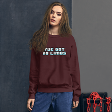 Pokay "No Limbs" Design 2 Unisex Sweatshirt