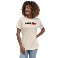 PixelbyPixelStudios Black and Red Logo Women's Relaxed T-Shirt