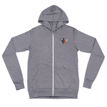 Knut New Logo Chest Unisex Zip Hoodie