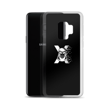 Funda negra SAMSUNG Logo Blanco elxokas