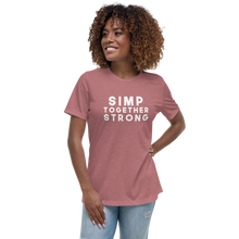 SIMP TOGETHER STRONG Women's Relaxed T-Shirt