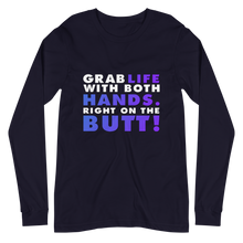 dammit2hell Both Hands Long Sleeve Tee