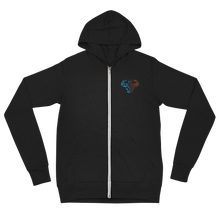 Knut Old Logo Chest Unisex Zip Hoodie