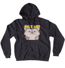 Emma Hello Pullover Hoodie