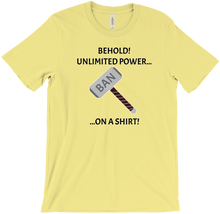 The Shirt of UNLIMITED POWER....