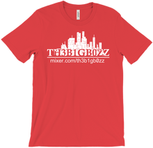 Yellow/Pink/Green/Blue/Red T-shirt White Logo