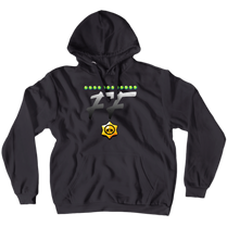 Fettes Gempacket Pulli (black, white)