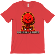 Doomzday_Gaming Large Logo Stone Text  T-Shirts