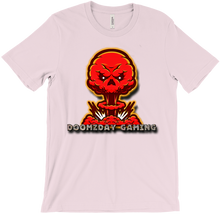 Doomzday_Gaming Large Logo Stone Text  T-Shirts
