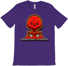 Doomzday_Gaming Large Logo Stone Text  T-Shirts