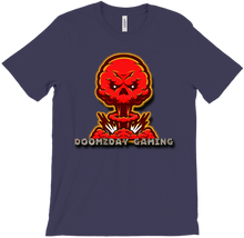 Doomzday_Gaming Large Logo Stone Text  T-Shirts