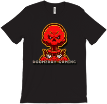 Doomzday_Gaming Large Logo Stone Text  T-Shirts