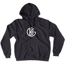 Monogram Hoodie (White) (No-Zip/Pullover)