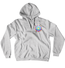 Crystal Lotus Hoodies (No-Zip/Pullover)