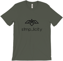 s1mp_licity Black Minimalist Logo T-Shirt Basics