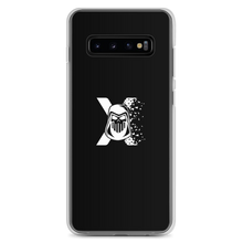 Funda negra SAMSUNG Logo Blanco elxokas
