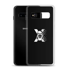 Funda negra SAMSUNG Logo Blanco elxokas