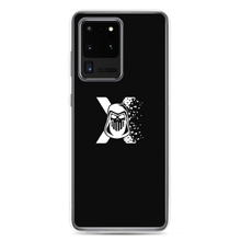 Funda negra SAMSUNG Logo Blanco elxokas