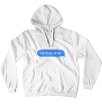 Hoodies (No-Zip/Pullover) Ok Boomer Iphone Text