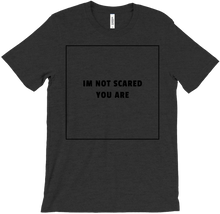 IM NOT SCARED T-Shirts (Black Print)
