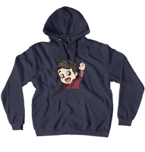 Storm Large Badge Hoodie (No-Zip/Pullover)