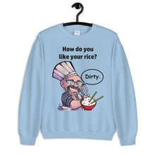 Junkyard129 How do you like your rice? Crewneck Sweatshirt