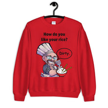 Junkyard129 How do you like your rice? Crewneck Sweatshirt