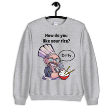 Junkyard129 How do you like your rice? Crewneck Sweatshirt