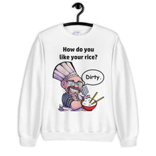 Junkyard129 How do you like your rice? Crewneck Sweatshirt