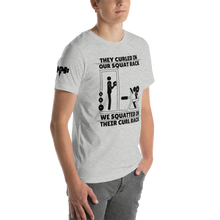 Curl In Squats Rack T-Shirt