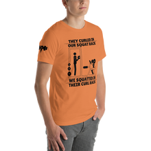 Curl In Squats Rack T-Shirt