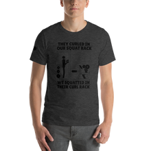 Curl In Squats Rack T-Shirt