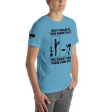 Curl In Squats Rack T-Shirt