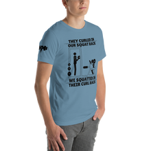 Curl In Squats Rack T-Shirt