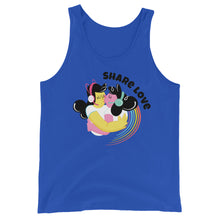 Share Love Unisex Tank Top