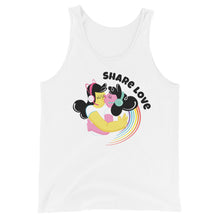 Share Love Unisex Tank Top
