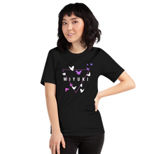 old MIYUKI butterflies shirt