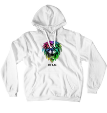 Rainbow Mid-Logo OFAM Hoodies (No-Zip/Pullover)