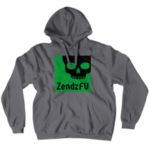 ZendzFU Green Logo Pullover Hoodie