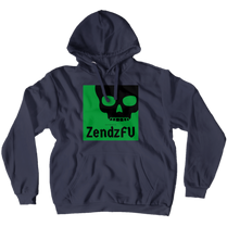 ZendzFU Green Logo Pullover Hoodie