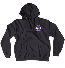 BurlyMenGaming White Logo Hoodie