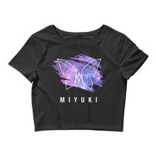 MIYUKI galaxy splash crop top