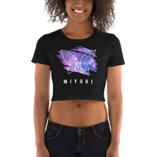 MIYUKI galaxy splash crop top