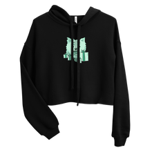 MartinezTwins Verde Sky Women's Crop Hoodie