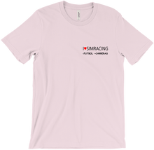 CAMISETA I❤SIMRACING -futbol +carreras