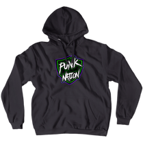 PUNK NATION SHIELD Hoodies (No-Zip/Pullover)