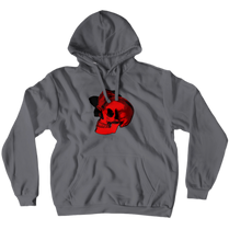 Rose Skull Comfy Hoodie (No-Zip/Pullover)